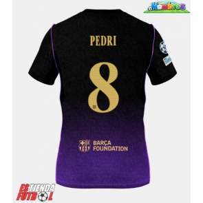 Barcelona Pedri Gonzalez #8 Segunda Equipación 2026-27 Manga Corta